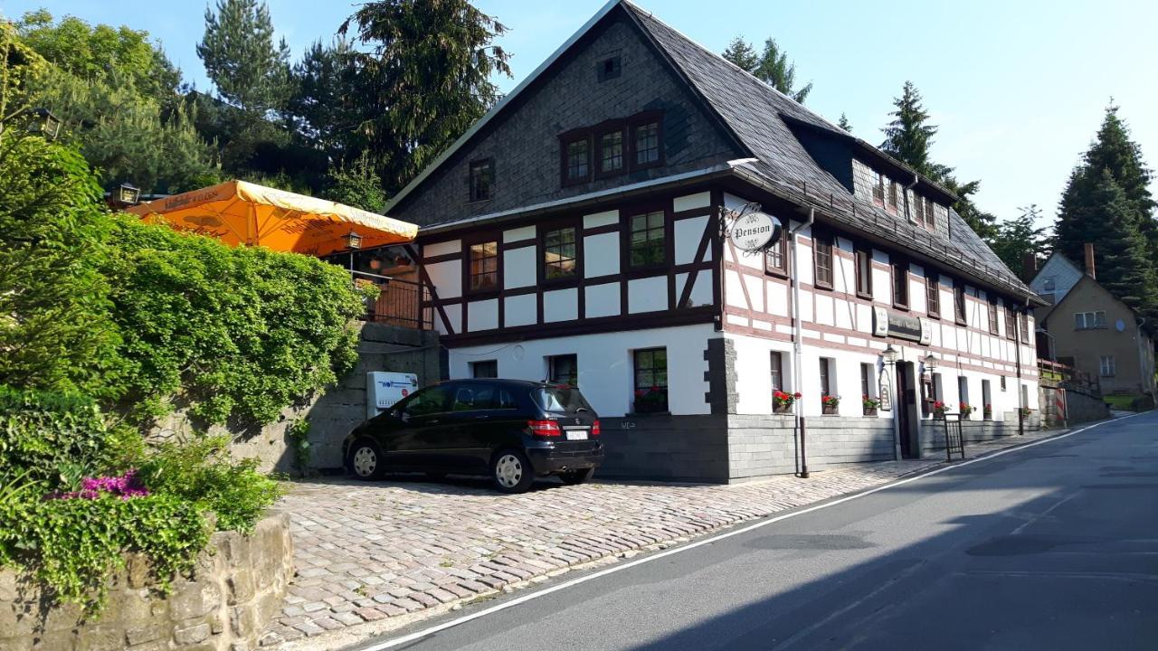 Meschkes Gasthaus Pension Hohnstein Zewnętrze zdjęcie